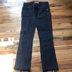 Madewell Cali-demo boot jeans gray
